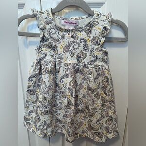 Tommy Bahama Kids Dress with Butterfly and Leaf Print